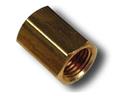 890 - 3/8-34 IF FEMALE TO 3/8-24 IF FEMALE STRAIGHT BRASS FITTING