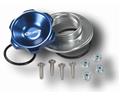 C73-737-B - 1-5/8 in. BLUE FILL CAP WITH ALUMINUM BOLT-ON BUNG