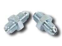 (2) 3/8-24 IF TO -3 AN MALE STEEL ADAPTER FITTING
