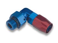 -4 AN TO -6 SWIVEL 90 DEGREE HOSE END