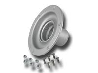2-3/4 in. SILVER RECESSED REMOTE MOUNT BUNG, 2 in. HOSE
