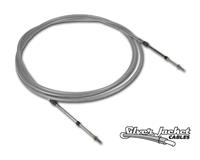 C93-234 - 234 in. / 19.5 ft. ULTIMATE SILVER JACKET CLIP TYPE PUSH-PULL CABLE