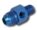 100197 - -8 AN TO 1/4 NPT GAUGE ADAPTER FITTING