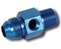 100198 - -8 AN TO 3/8 NPT GAUGE ADAPTER FITTING
