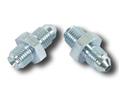 581531 - (2) 3/8-24 IF TO -3 AN MALE STEEL ADAPTER FITTING
