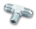 962503 - -3 AN TO 1/8 NPT STEEL TEE PIPE THREAD ON SIDE