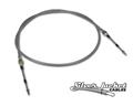 C93-084 - 84 in. / 7 ft. ULTIMATE SILVER JACKET CLIP TYPE PUSH-PULL CABLE