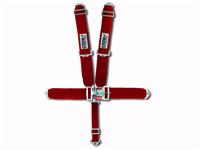 5 POINT RED LATCH HARNESS (TWIN)