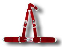 3 POINT RED LATCH BUGGY HARNESS (Y)