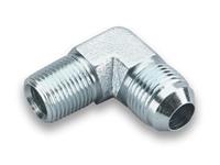 1/8 NPT TO -3 AN STEEL 90 DEGREE ADAPTER FITTING