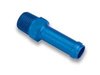 1/4 BARB TO 1/8 NPT STRAIGHT ALUMINUM ADAPTER FITTING