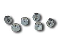 (6) 3/8-24 FULL HEIGHT NYLOCK NUTS