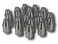 (20) TUBE ADAPTER 3/8-24 LH FITS 1 X 0.065 TUBE