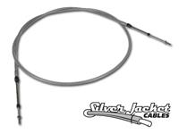 108 in. /  9 ft. ULTIMATE SILVER JACKET CLIP TYPE PUSH-PULL CABLE