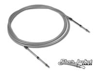 222 in. / 18.5 ft. ULTIMATE SILVER JACKET CLIP TYPE PUSH-PULL CABLE