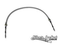 36 in. / 3 ft. ULTIMATE SILVER JACKET BULKHEAD PUSH-PULL CABLE