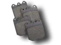 (4) BRAKE PADS FOR DLS CALIPER WITH ALUMINUM ROTOR