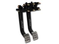 REVERSE SWING MOUNT PEDAL ASSEMBLY ACCEPTS DUAL MASTER CYLINDER