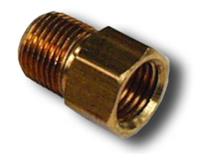 891 - 3/8-24 IF FEMALE TO 1/8 in. NPT MALE  STRAIGHT BRASS FITTING