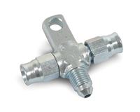 6453203 - -3 AN TEE  WITH HOSE END - AN - HOSE END WITH MOUNT TAB