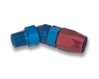 824508 - 3/8 NPT TO -8 SWIVEL 45 DEGREE HOSE END