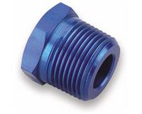 991206 - 1/8 NPT FEMALE TO 1/2 NPT MALE ALUMINUM REDUCER BUSHING