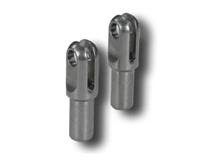 C73-962-2 - (2) SLOT CLEVIS FITS 1/2 X 0.058 TUBE