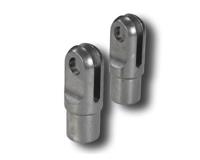 C73-970-2 - (2) SLOT CLEVIS FITS 7/8 X 0.058 TUBE